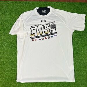 Under Armour Changed Shirt XL NCAA 2017 College World Series CWS A&M